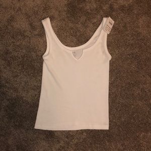 V-Notch Neck Tank Top